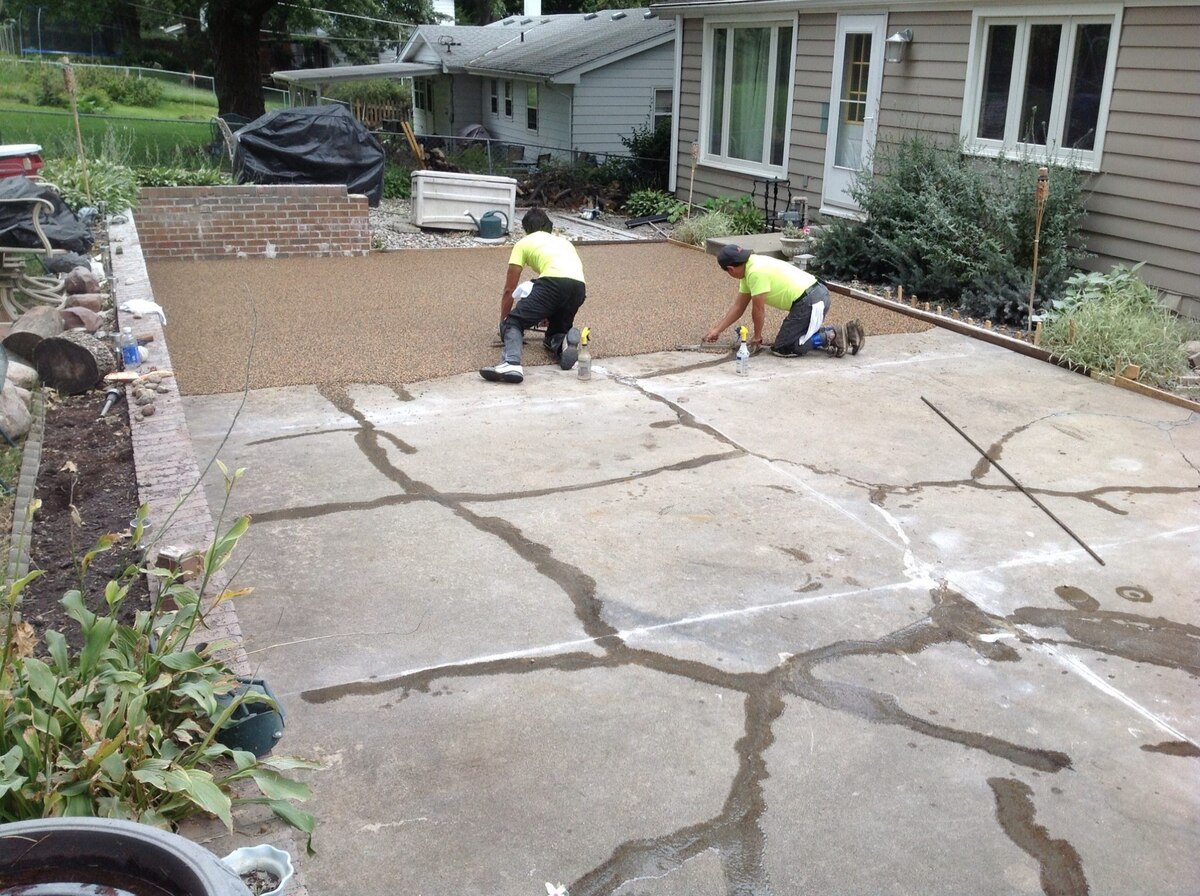 reface old concrete patio youtube        
        <figure class=