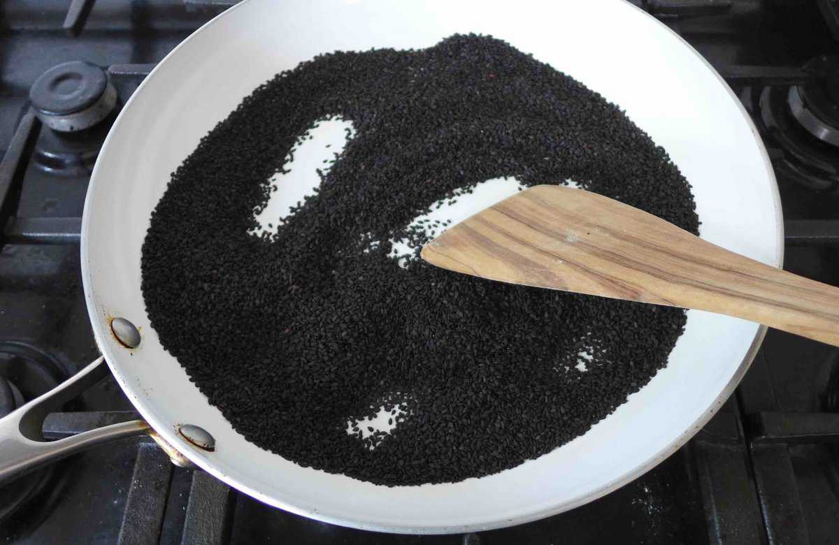 How To Roast Black Sesame Seeds