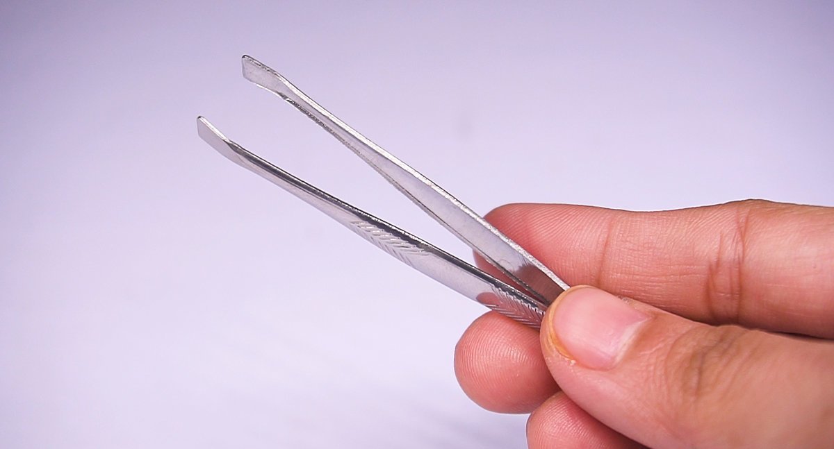 How To Sharpen Tweezers Without Nail File Or Sandpaper