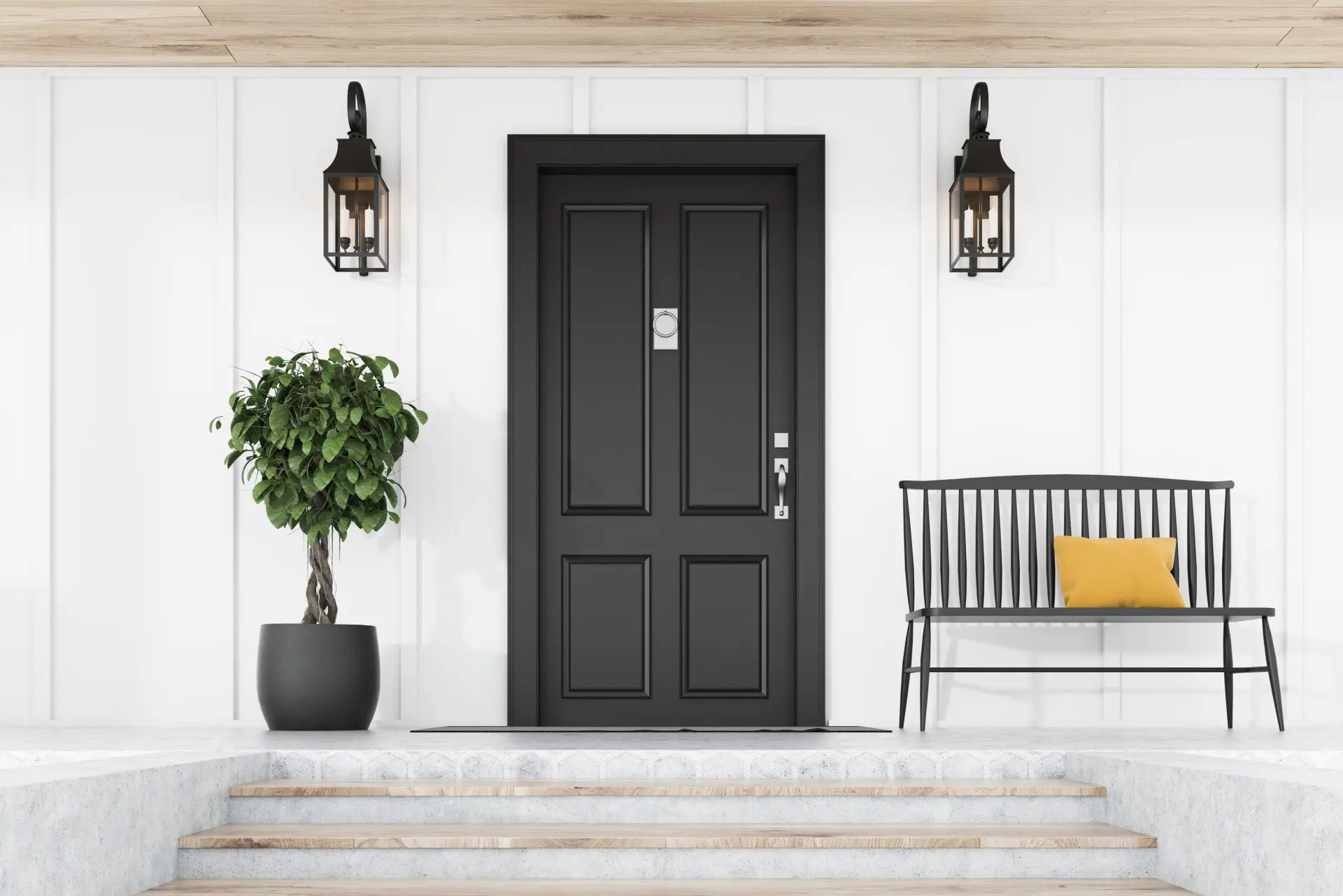How To Spruce Up Front Porch