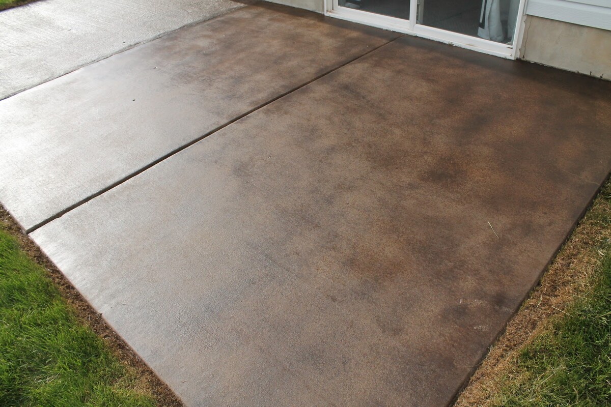 How To Stain Your Concrete Patio