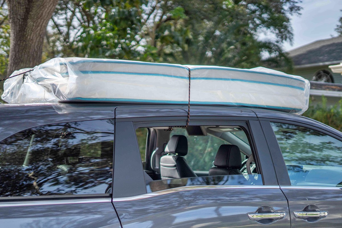 How To Strap A Mattress To The Top Of A Car