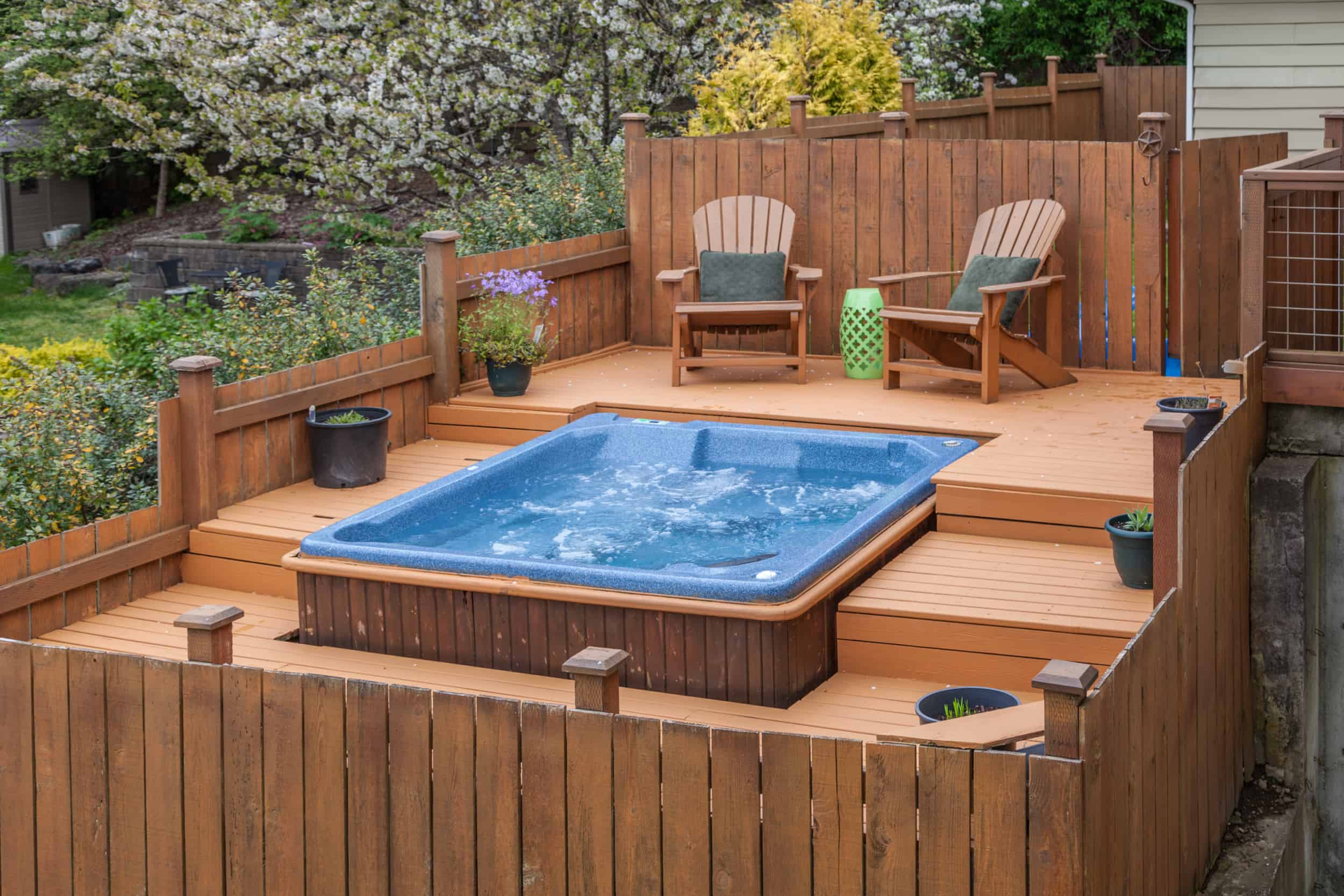 How To Support Deck For Hot Tub