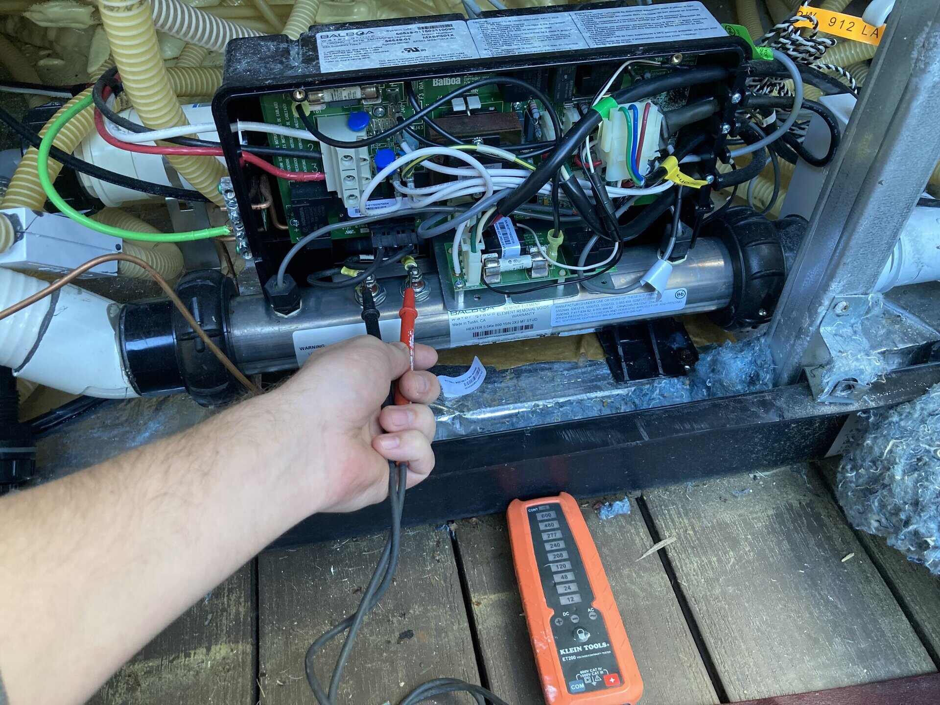 How To Test Hot Tub Heater Element