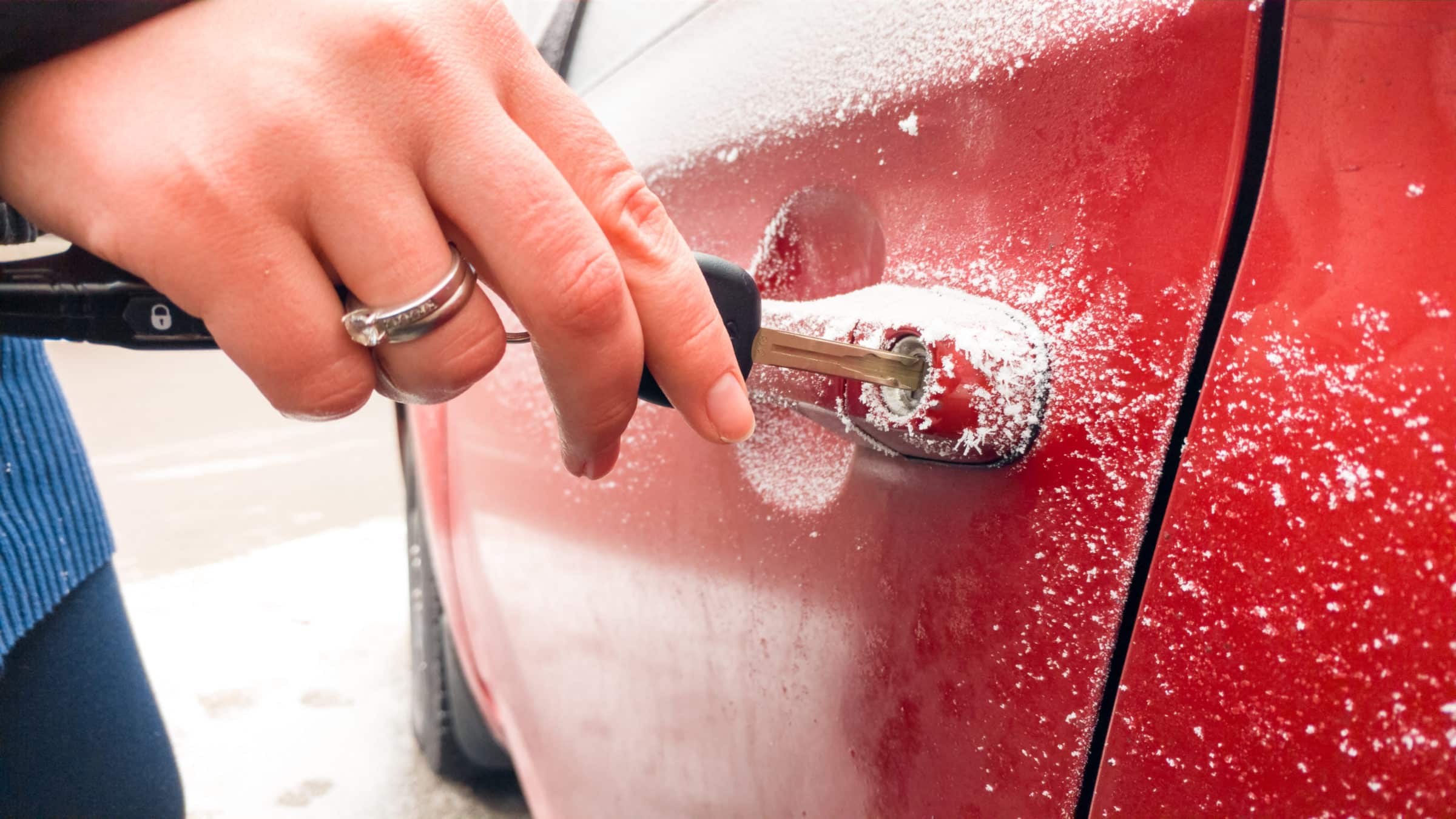 How To Thaw A Frozen Car Door Lock