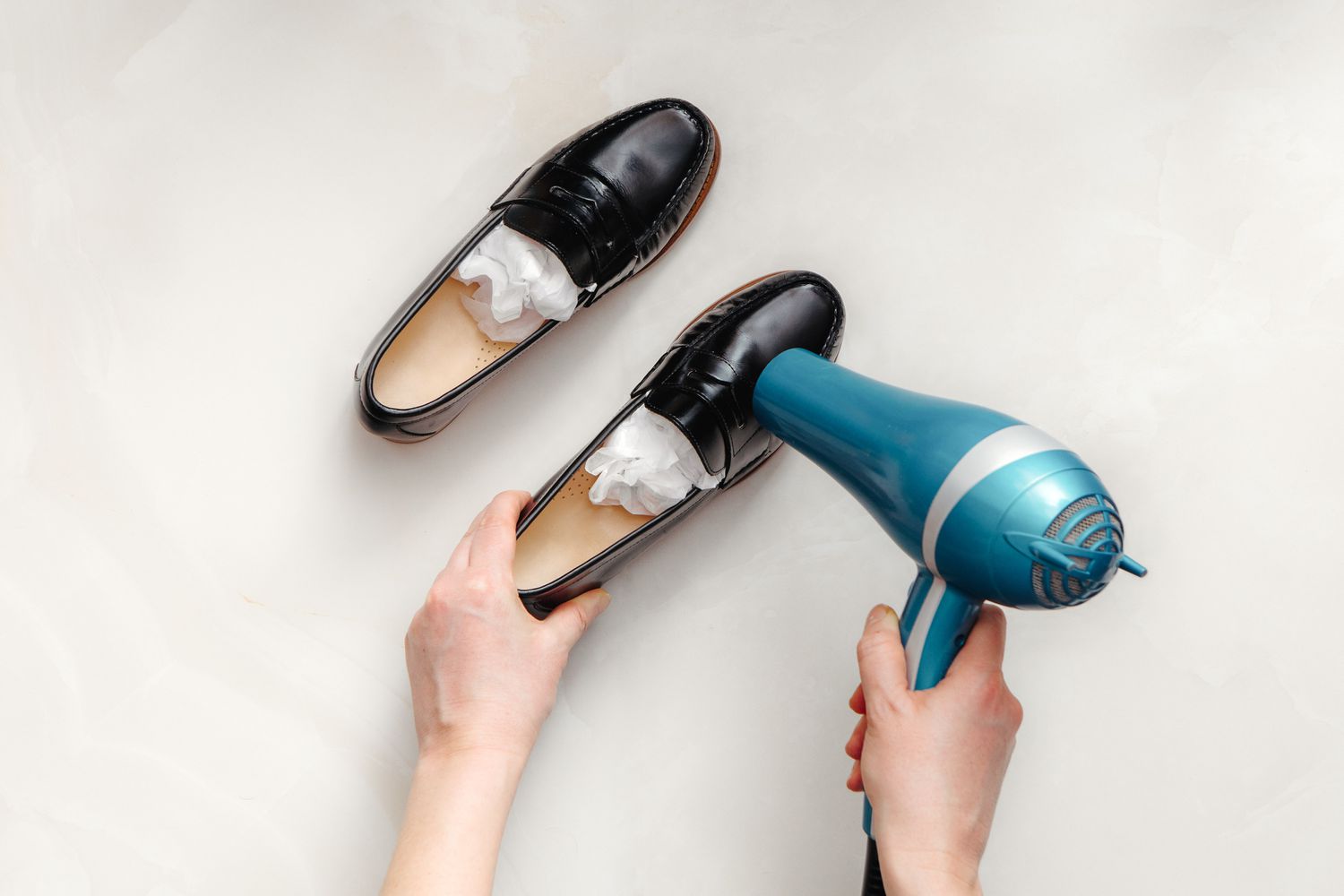 How To Uncrease Shoes With A Hair Dryer