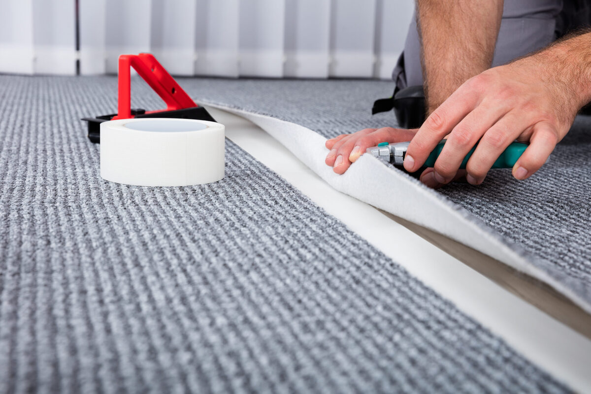 How To Use A Carpet Seam Tape
