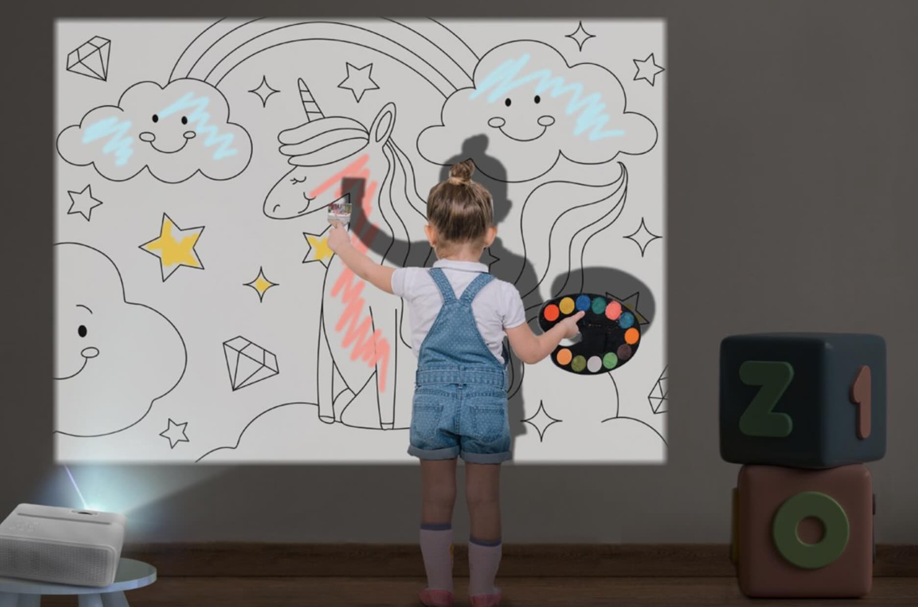 How to Use a Projector to Trace Art