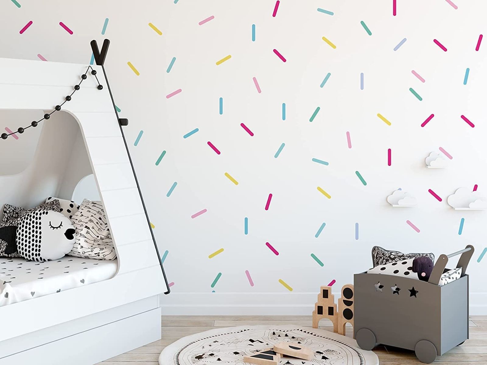 How To Use Confetti Stickers In DIY Projects