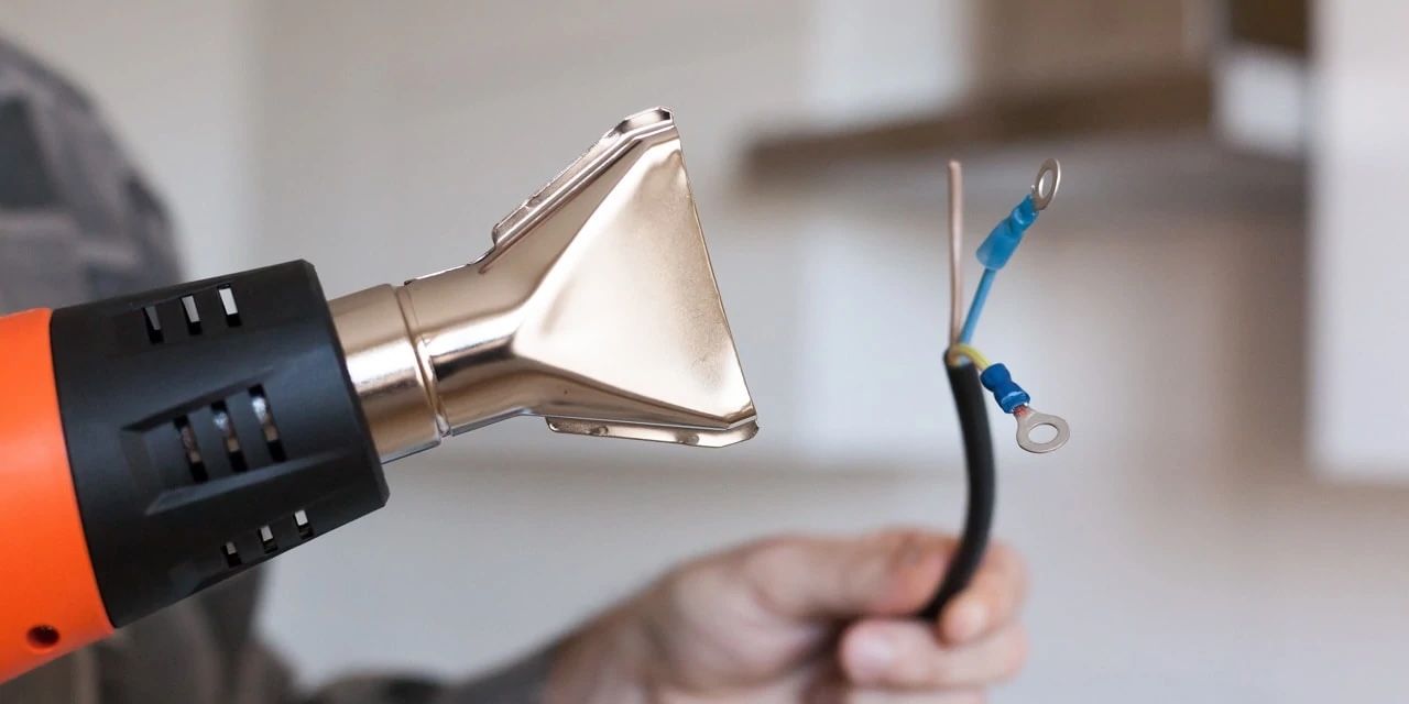 How To Use Heat Shrink Tubing With A Hair Dryer