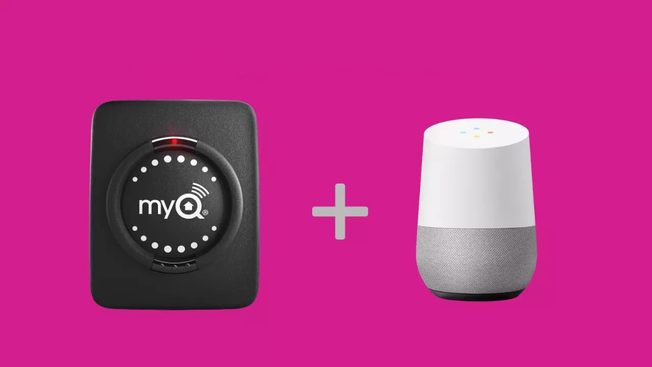 Control myq with google hot sale home