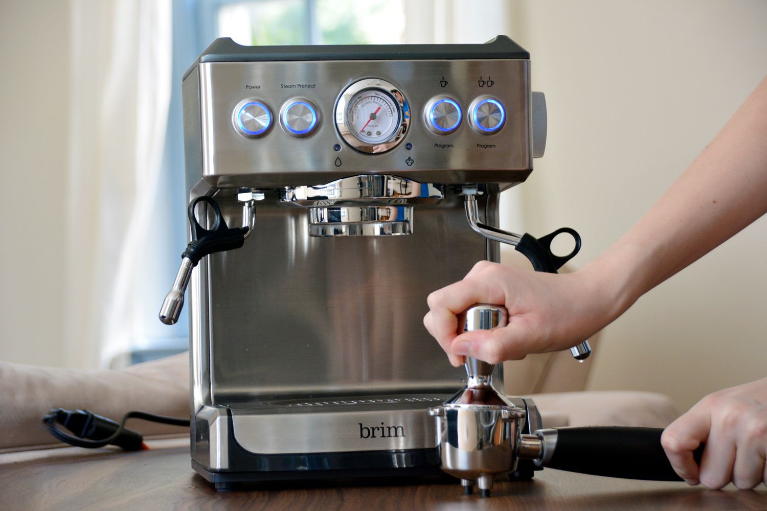 How To Use The Brim Espresso Machine