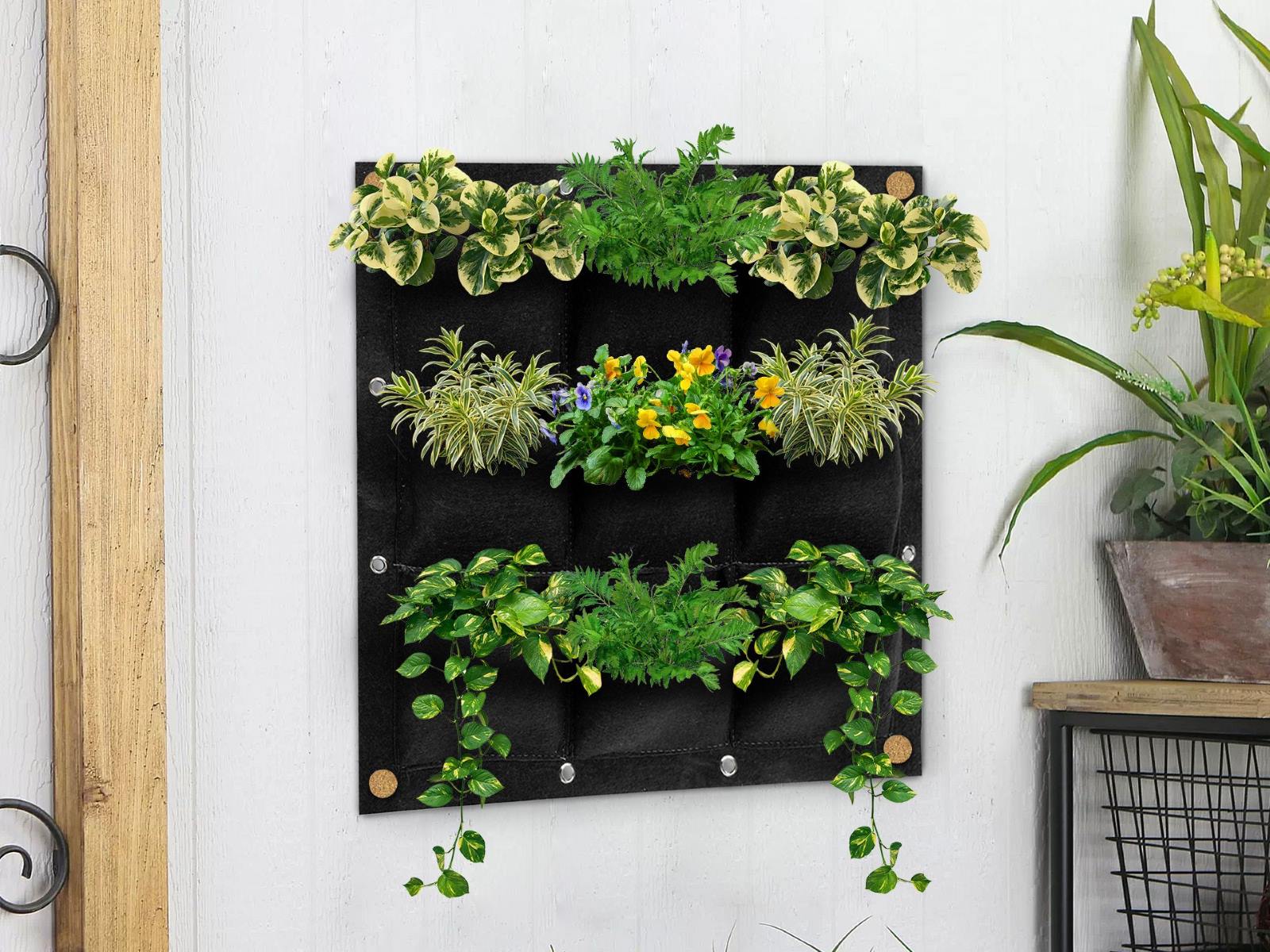 How To Use Vertical Garden Pockets