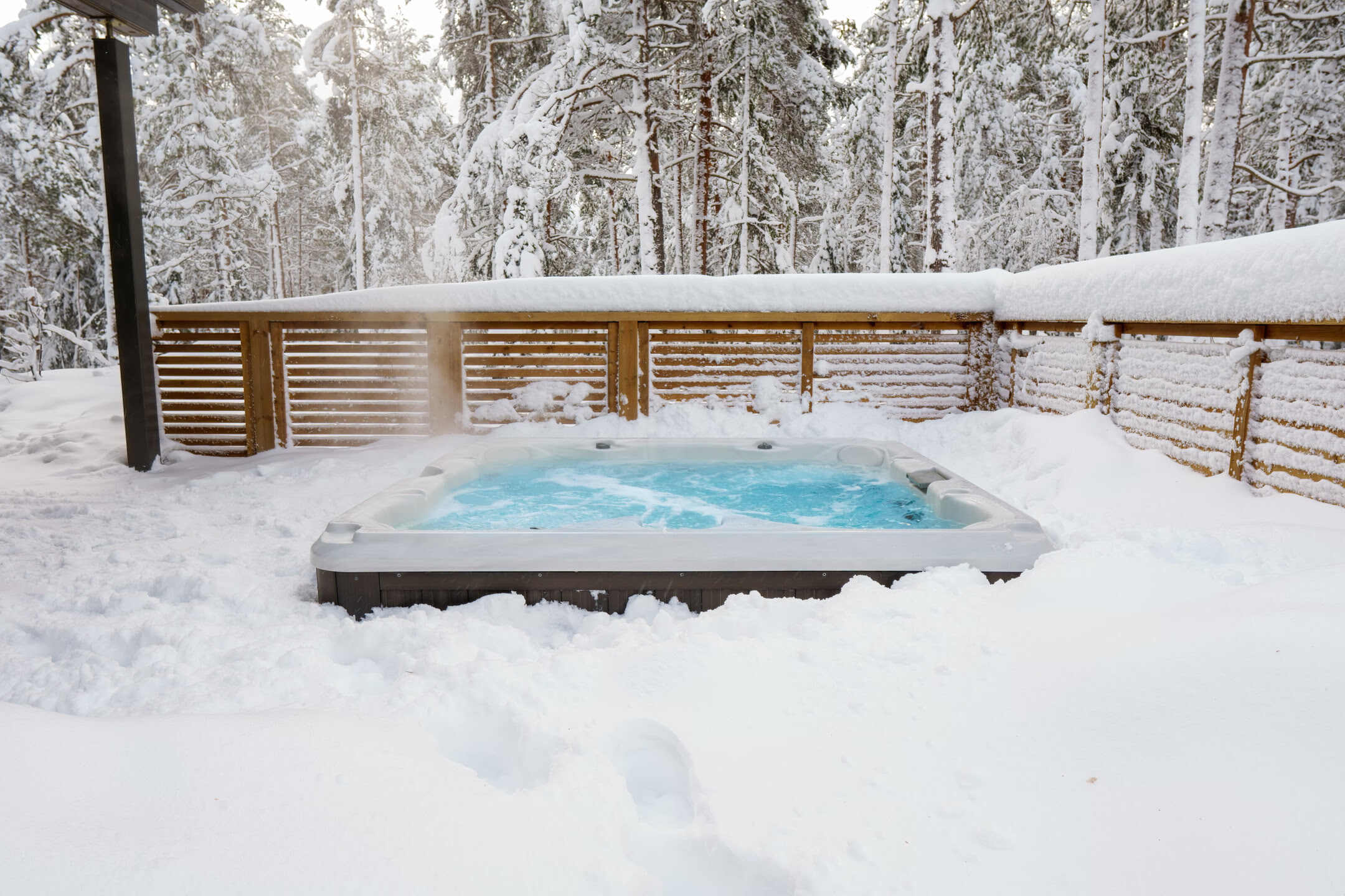 How To Winterize A Hot Tub In The Winter