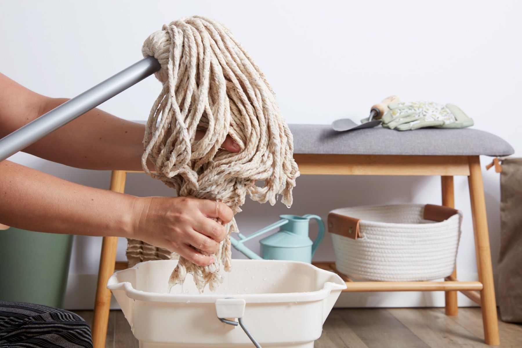How To Wring A Mop Without A Wringer