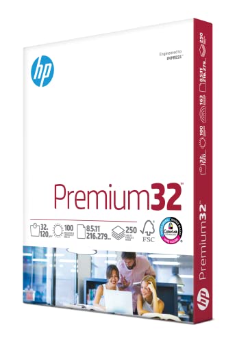 HP 32lb Premium Bright White Paper
