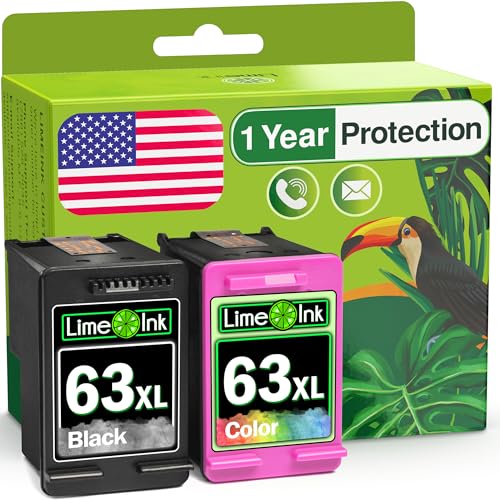 HP 63XL Combo Pack Ink Cartridge