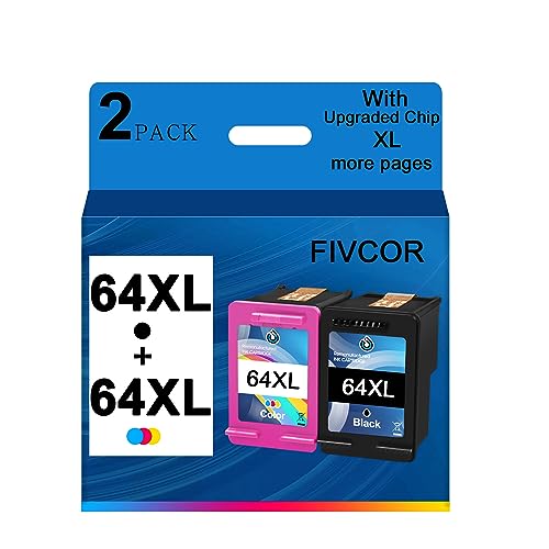 HP 64XL Combo Pack Ink Replacement