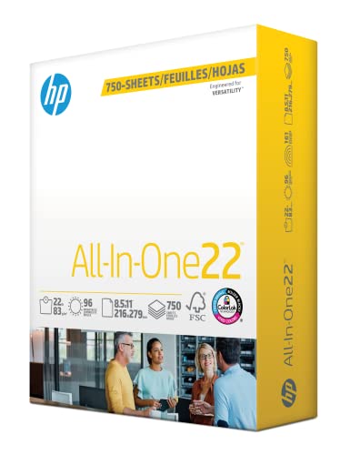 HP All-In-One22 22lb Printer Paper