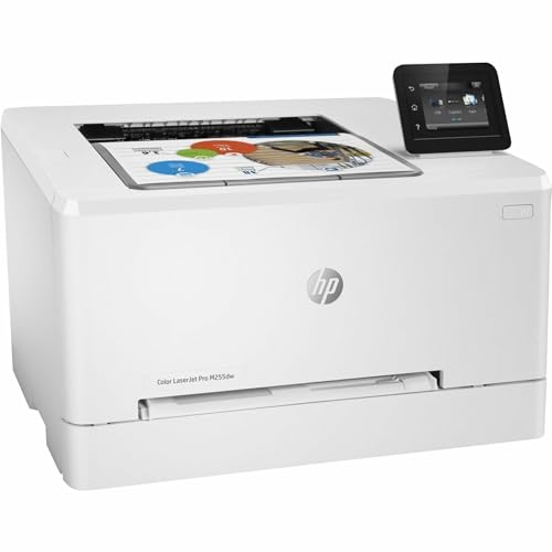HP Color LaserJet Pro M255dw Wireless Laser Printer, Remote Mobile Print, Duplex Printing, Works with Alexa