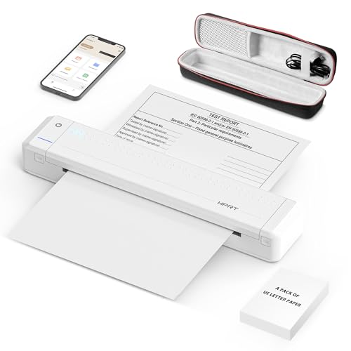 HPRT Wireless Bluetooth MT866 Inkless Portable Printer - Upgraded Version