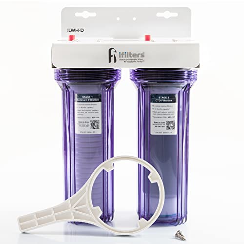 iFilters 2 Stage Whole House Water Filter