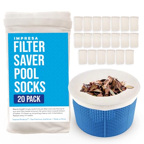 IMPRESA Pool Skimmer Socks