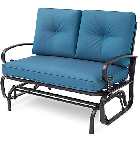 Incbruce Outdoor Loveseat Rocking Chair
