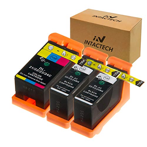 IN INTACTECH Dell Ink Cartridges 3 Pack for V313, V515w, V715w Printers