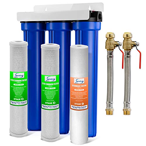 iSpring 3-Stage Whole House Water Filtration System