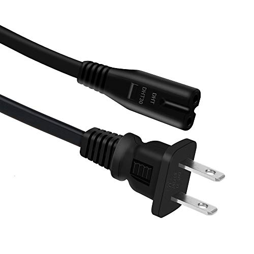 J-ZMQER 6ft UL Listed AC Power Cord Cable