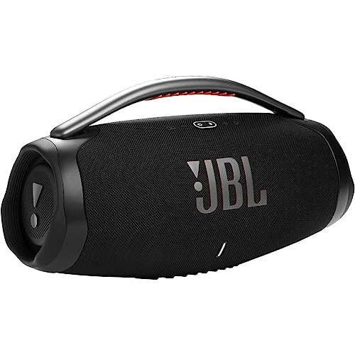 JBL Boombox 3 Portable Bluetooth Speaker - Black, Waterproof, 24-Hour Playback