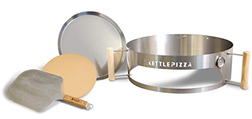 Kettle Pizza Deluxe USA 22.5 - Pizza Oven Kit for 22.5 Inch Grills