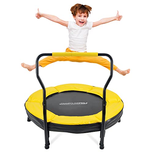 Kid's Mini Trampoline with Safety Bar
