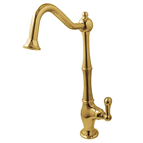 KINGSTON BRASS KS1192AL Heritage Water Filtration Faucet, Polished Brass