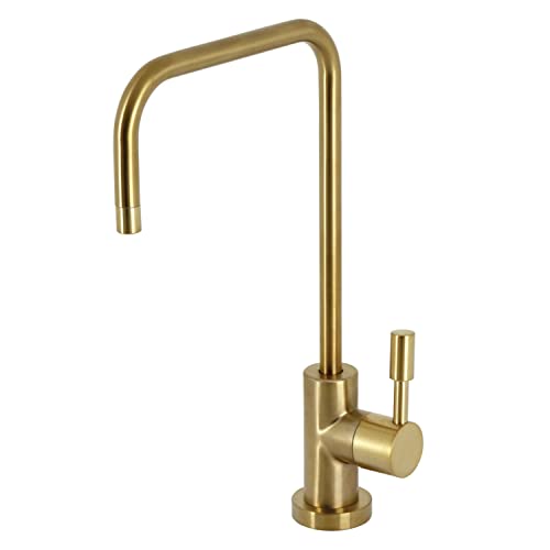 Kingston Brass KS6197DL Concord Single-Handle Water Filtration Faucet, Brushed Brass