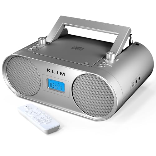 KLIM Boombox B4 CD Player Portable Audio System
