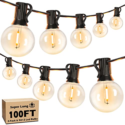 LED Outdoor String Lights 100FT