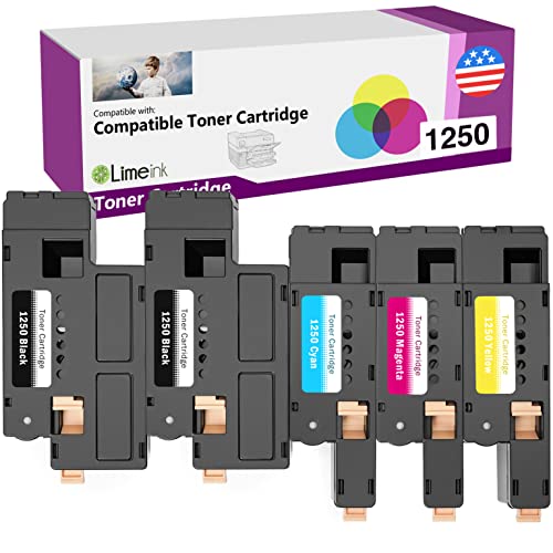 Limeink Compatible Toner Cartridge 5 Pack