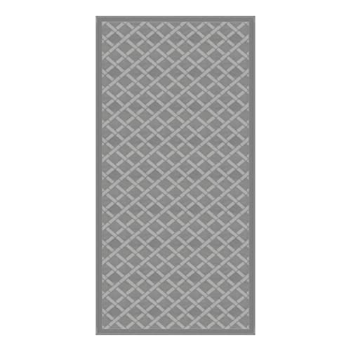Lippert Reversible All-Weather RV Patio Mat Grey 8' x 16'