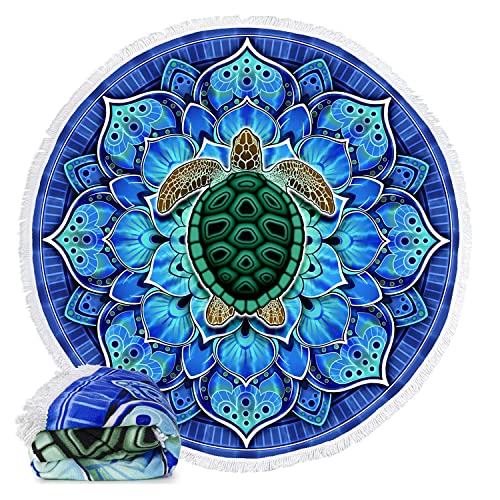 Mandala Turtle Blanket