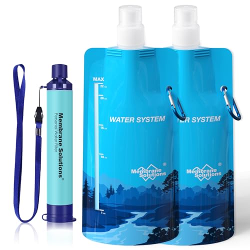 Membrane Solutions Squeezable Water Purifier Kit