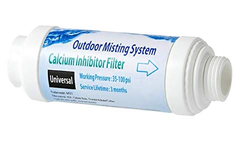 Misting System Calcium Inhibitor Filter