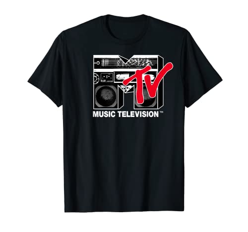 MTV Logo Boombox T-Shirt