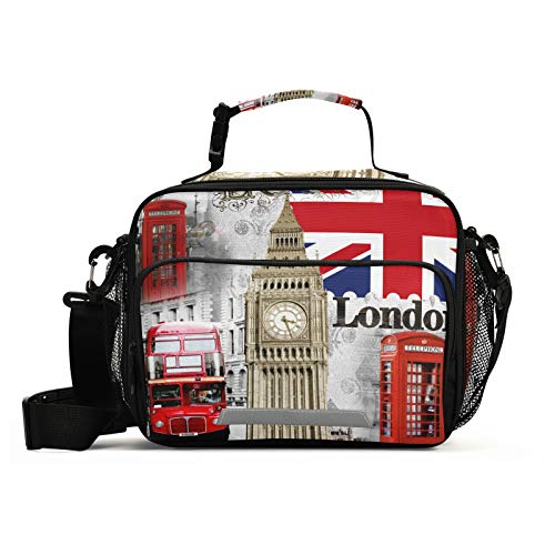 Naanle London Big Ben Lunch Bag