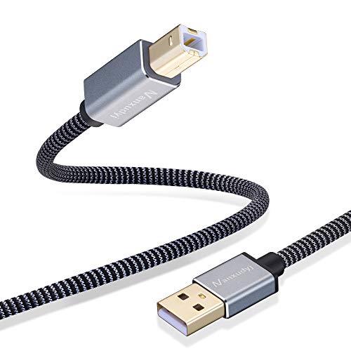 Nanxudyj 6ft USB Printer Cable