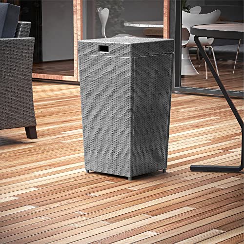 Nestl Outdoor Trash Can with Lid
