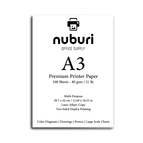 Nuburi A3 Premium Printer Paper