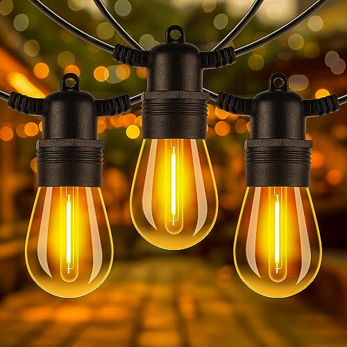 Ollny 25 FT Waterproof Connectable Patio String Lights