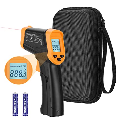 OnniOne Infrared Cooking Thermometer Gun with Carrying Case